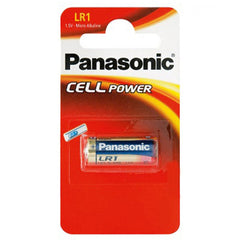 Baterie Alcalină N LR1 1.5V Panasonic - Energie Fiabilă, Blister 1 - 2