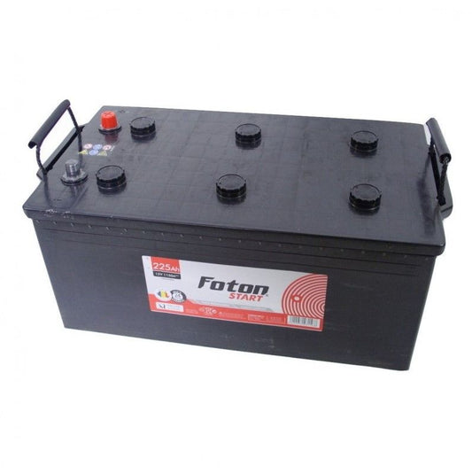 Baterie Auto 12V 225Ah Foton Start - Pornire 1150A, Fiabilitate Maximă - 2
