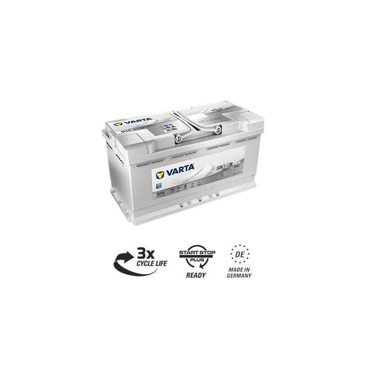 Baterie Auto Varta 12V 95Ah Start-Stop - AGM 850A, Borna+ Dreapta - 2