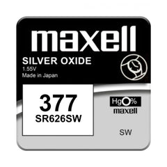 Baterie Ceas SR626SW (377) 1.55V Maxell - Precizie & Fiabilitate - 2