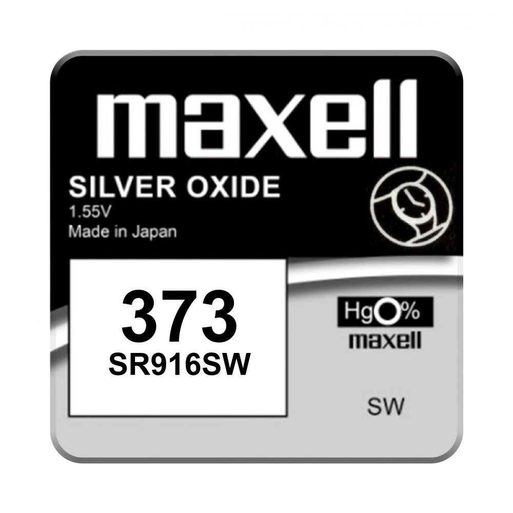 Baterie Ceas SR916SW 373 Maxell - 1.55V, Durată Lungă de Viață - 2