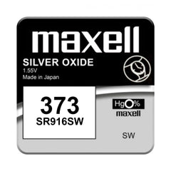 Baterie Ceas SR916SW 373 Maxell - 1.55V, Durată Lungă de Viață - 2