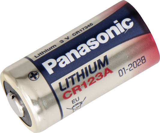 Baterie CR123A Panasonic Lithium - 3V, 1400-1600mAh