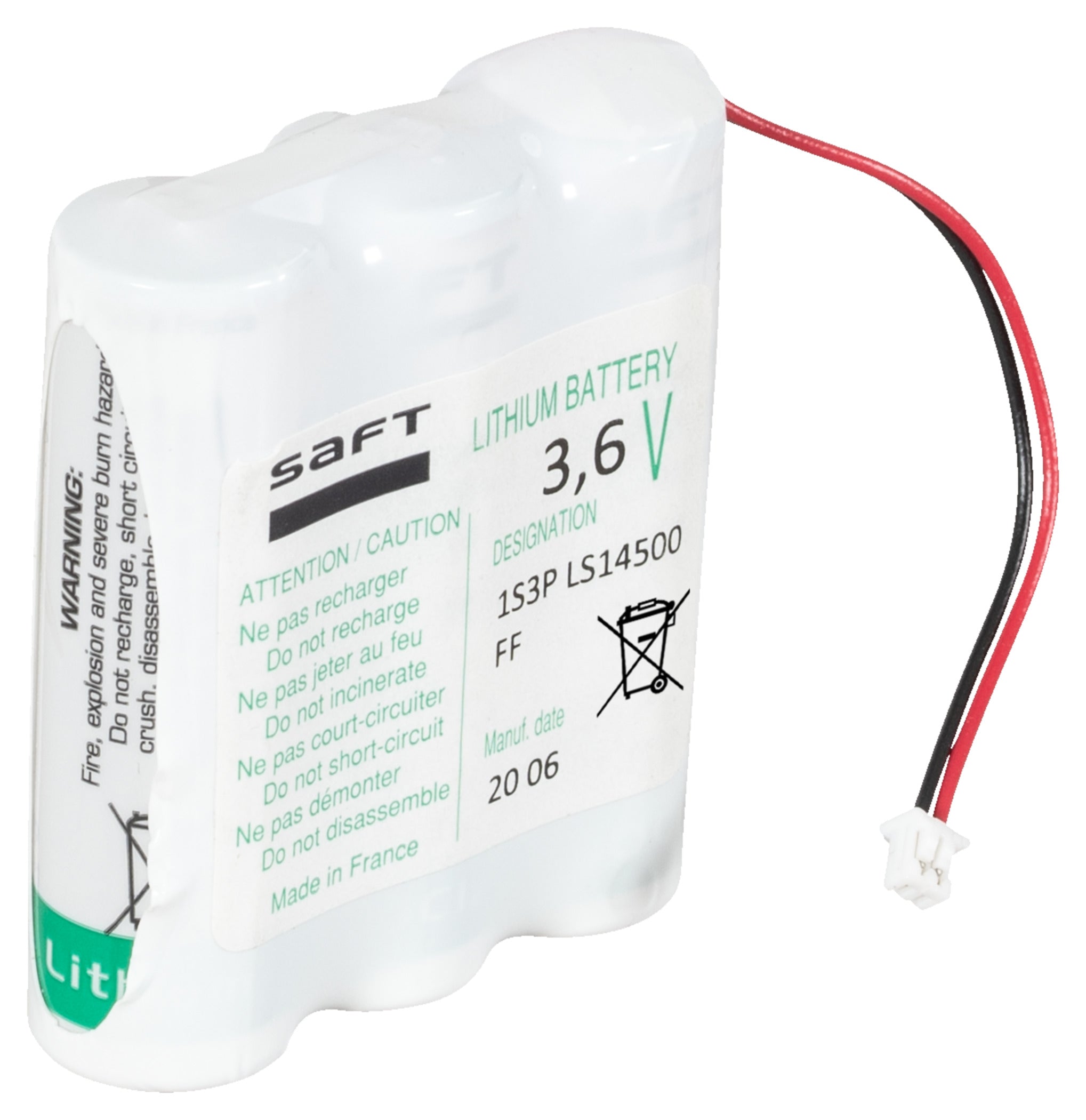Baterie de rezervă E-Protect Air 3,6V Bering - Putere Airbag Vestă