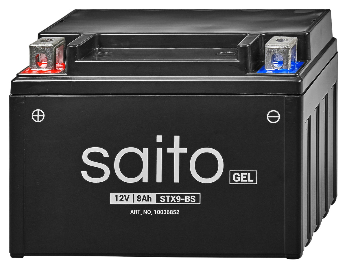 Baterie Moto Gel Saito – Carcasă Etanșă, Autodescărcare Minimă - poza 1