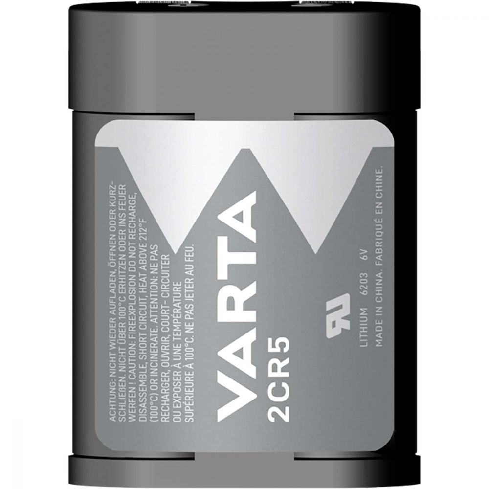 Baterie Litiu 2CR5 6V 1400mAh Varta - Putere Durabilă pentru Aparatul Tău - 3