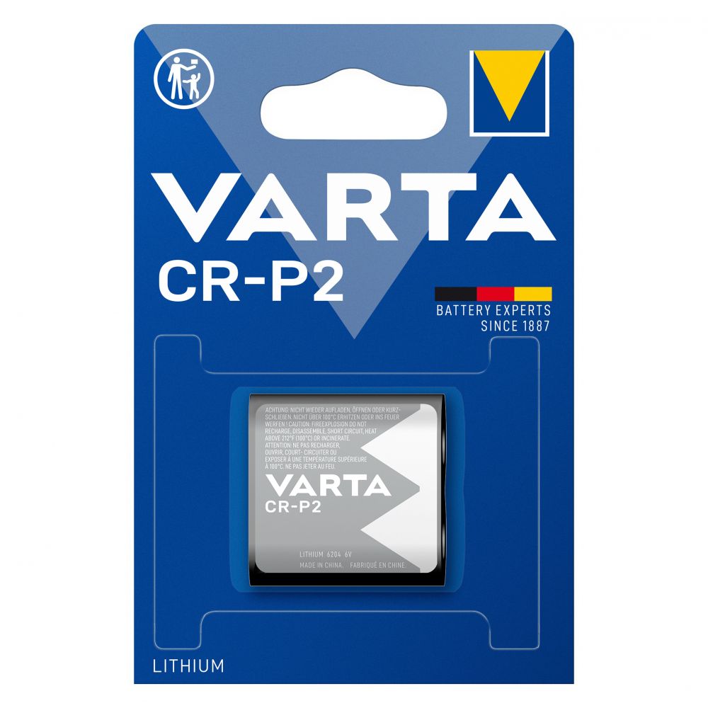 Baterie Litiu 6V CRP2 Varta - Putere Durabilă, Performanță Fiabilă - 2