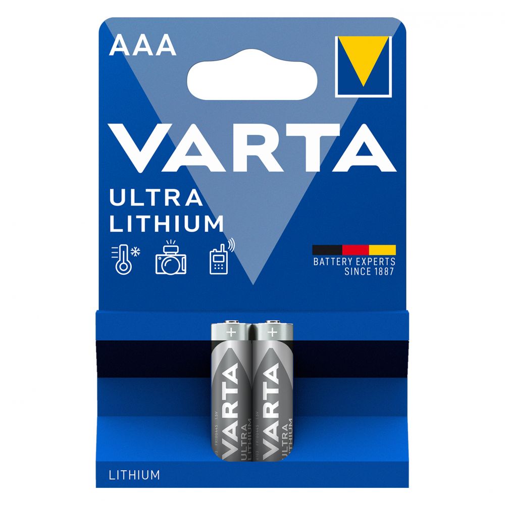 Baterie Litiu AAA LR3 1.5V Varta - Performanță și Durată Lungă - 2