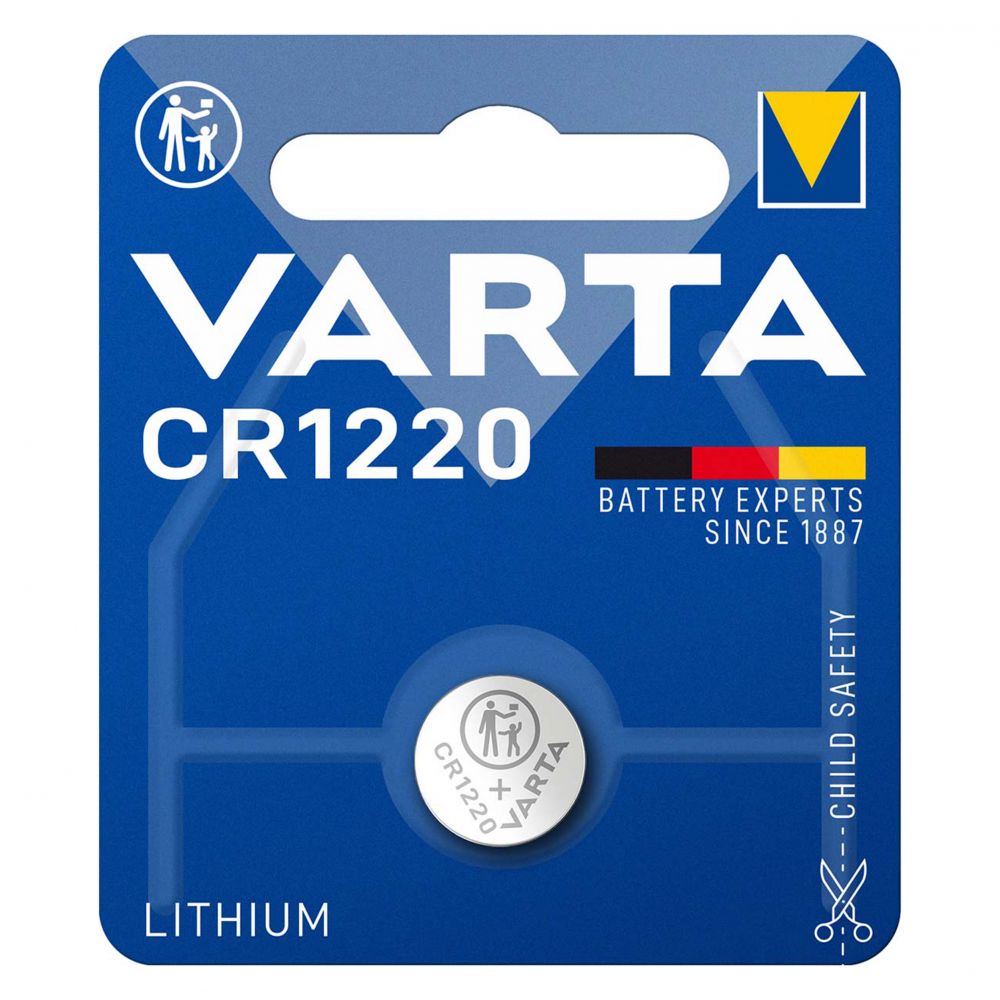 Baterie Litiu CR1220 3V Varta - 35mAh, Blister 1 buc - 2