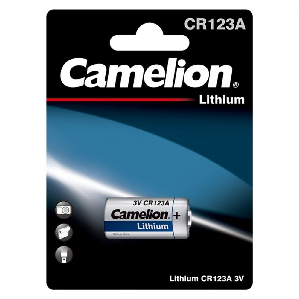 Baterie Litiu CR123A 3V 1480mAh Camelion - Performanță și Fiabilitate - 2