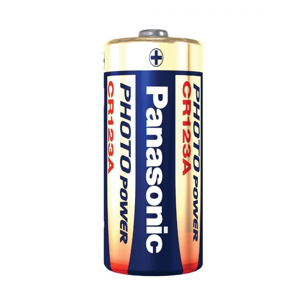 Baterie Litiu CR123A 3V 1550mAh Panasonic - Energie Fiabilă, Blister 1 - 3