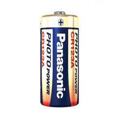 Baterie Litiu CR123A 3V 1550mAh Panasonic - Energie Fiabilă, Blister 1 - 3
