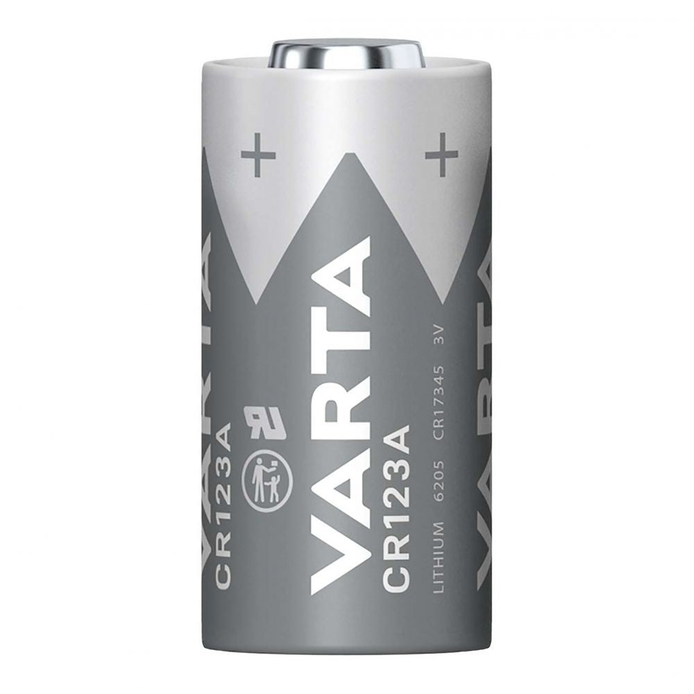 Baterie Litiu CR123A 3V Varta - 1430mAh, Performanță Durabilă - 3