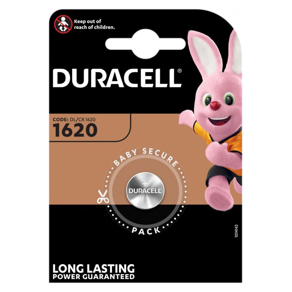 Baterie Litiu CR1620 3V Duracell - 75mAh, Blister 1 buc - 2