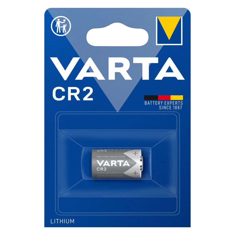Baterie Litiu CR2 3V Varta - 920mAh, Performanță de Durată - 2