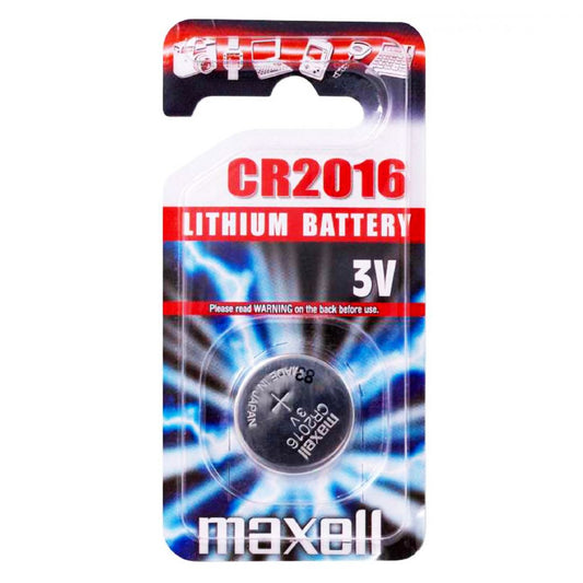 Baterie Litiu CR2016 3V Maxell - 90mAh, Blister 5 buc - 2