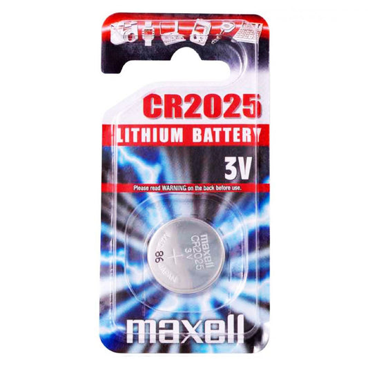 Baterie Litiu CR2025 3V Maxell - 170mAh, Blister 5 buc - 2