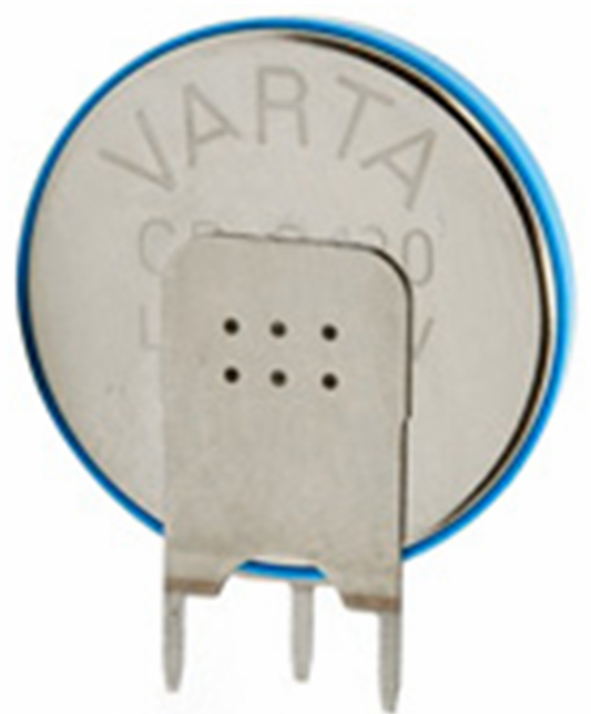 Baterie Litiu CR2025 3V Varta - Cu 3 Pini Verticali, Bulk - 2