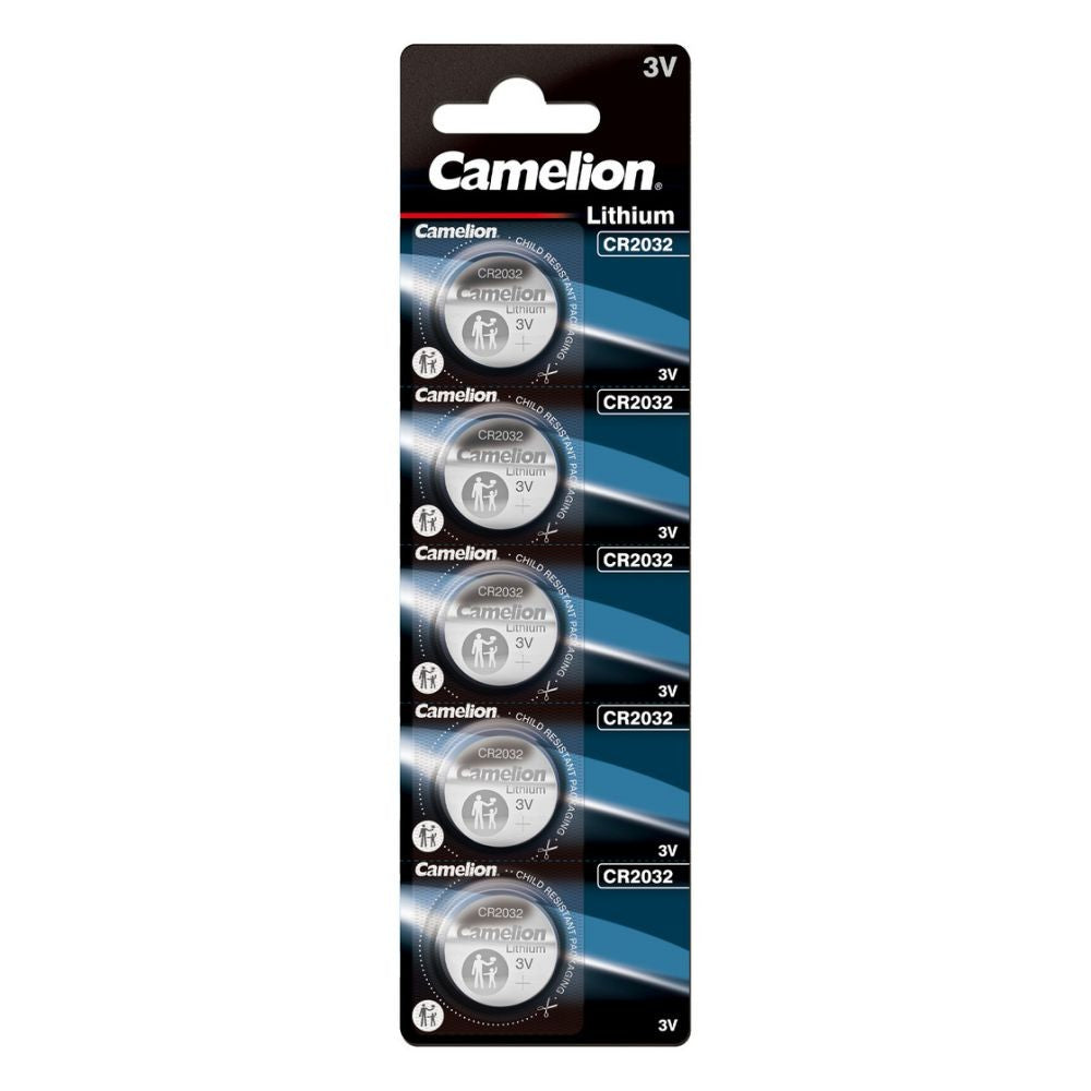 Baterie Litiu CR2032 3V Camelion - 220mAh, Blister 5 bucăți - 2