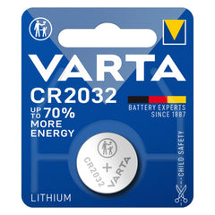 Baterie Litiu CR2032 3V Varta - 230mAh, Putere Fiabilă, Blister 1 - 2