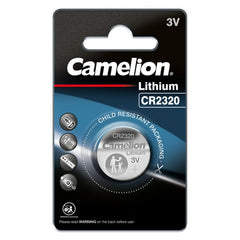 Baterie Litiu CR2320 3V Camelion - 130mAh, Compactă, Blister 1 - 2