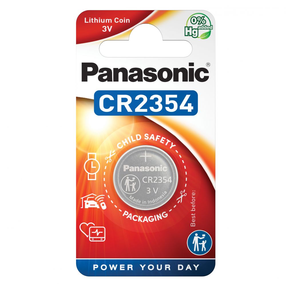 Baterie Litiu CR2354 3V Panasonic - Durată Lungă, Blister 1 - 2