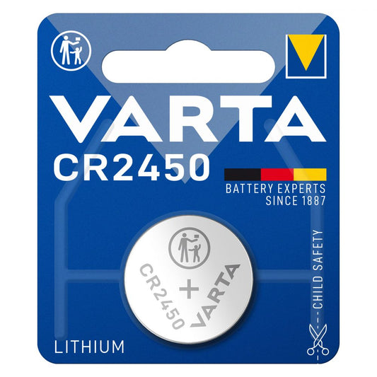 Baterie Litiu CR2450 3V Varta - 570mAh, Blister 1 buc - 2