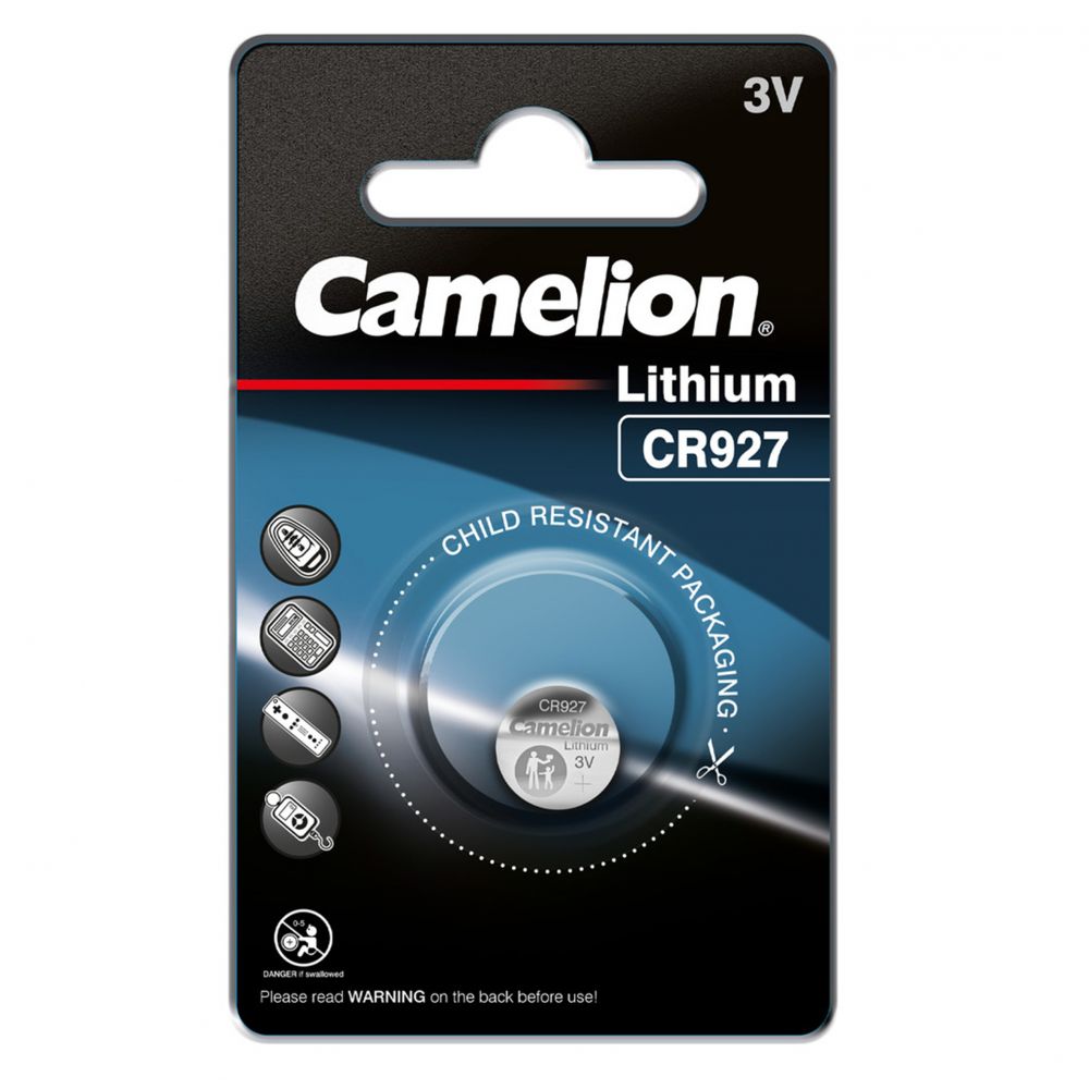 Baterie Litiu CR927 3V Camelion - 30mAh, Mini, Blister 1 - 2