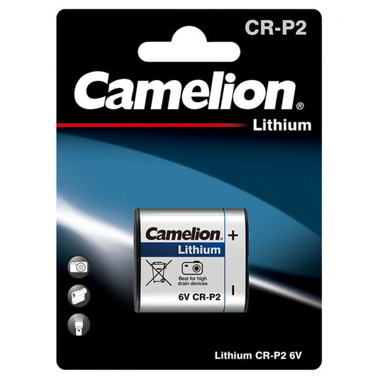 Baterie Litiu CRP2 6V Camelion - 1400mAh, Fiabilitate Superioară - 2