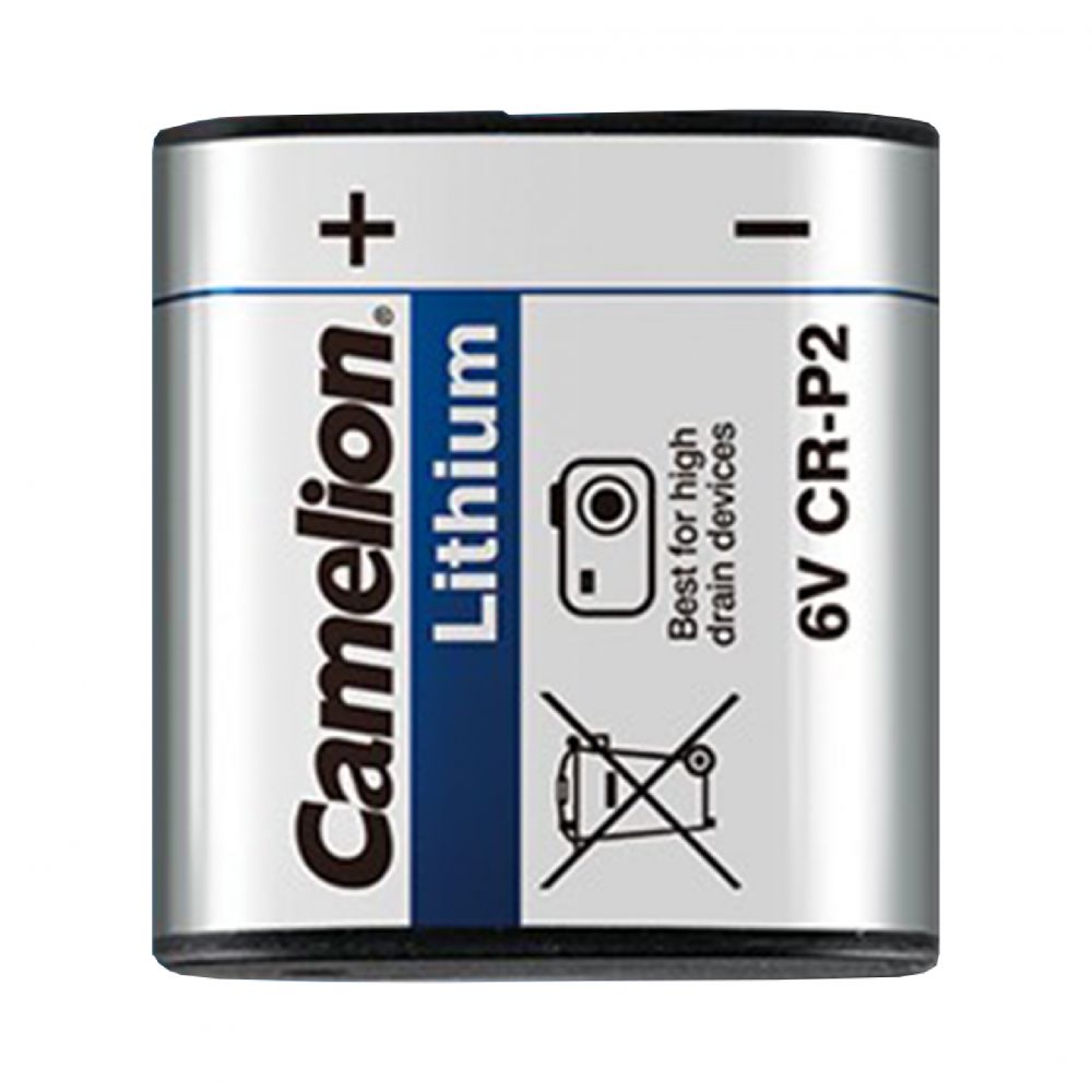 Baterie Litiu CRP2 6V Camelion - 1400mAh, Fiabilitate Superioară - 3