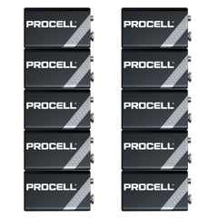Baterii 9V Duracell Procell ECO Industrial - Cutie 10, Performanță Fiabilă - 2