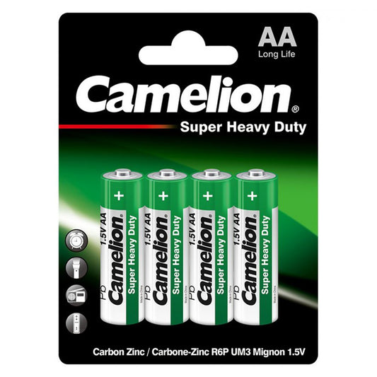 Baterii AA LR6 1.5V Camelion Super Heavy Duty - Blister 4 buc - 2