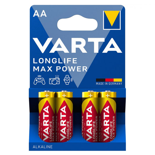 Baterii AA LR6 1.5V Varta Max Power - Blister 4 buc - 2