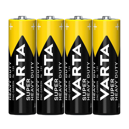 Baterii AA LR6 1.5V Varta Super Heavy Duty - Pachet 4 bucăți - 2