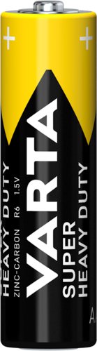 Baterii AA LR6 1.5V Varta Super Heavy Duty - Pachet 4 bucăți - 3