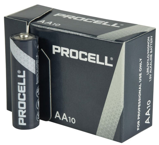 Baterii AA LR6 Procell Duracell - Putere Constantă, Cutie 10 buc - 1