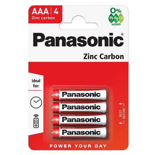 Baterii AAA LR3 1.5V Panasonic Zinc - Blister 4 buc, Fiabilitate - 2