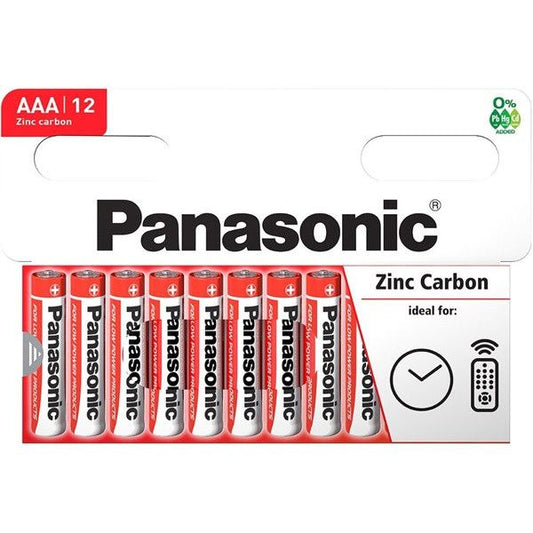 Baterii AAA LR3 1.5V Panasonic Zinc - Cutie 12 Buc, Economice - 2