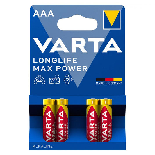 Baterii AAA LR3 1.5V Varta Max Power Blister 4 - Putere Maximă - 2