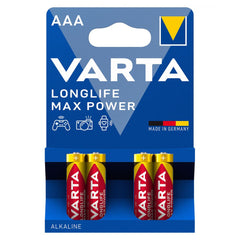 Baterii AAA LR3 1.5V Varta Max Power Blister 4 - Putere Maximă - 2