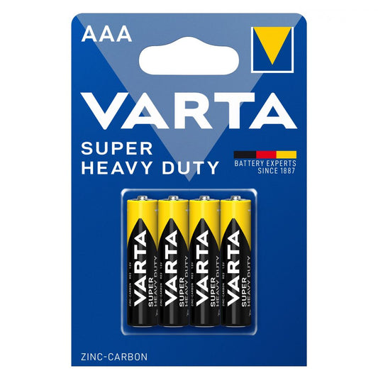 Baterii AAA LR3 1.5V Varta Super Heavy Duty - Blister 4 buc - 2