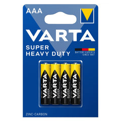 Baterii AAA LR3 1.5V Varta Super Heavy Duty - Blister 4 buc - 2