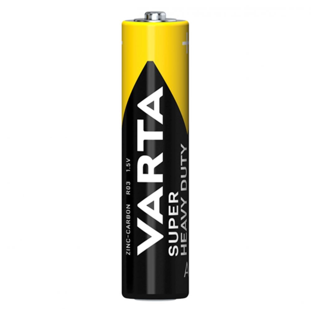 Baterii AAA LR3 1.5V Varta Super Heavy Duty - Blister 4 buc - 3