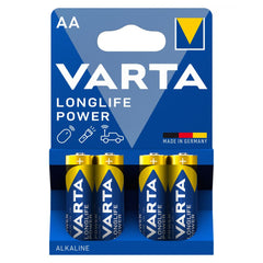 Baterii Alcaline AA LR6 1.5V Varta - Blister 4, Energie Fiabilă - 2