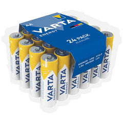 Baterii Alcaline AA LR6 1.5V Varta Energy Blister 24 - Putere Durabilă - 2
