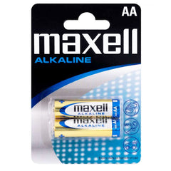 Baterii Alcaline AA LR6 Maxell - Energie Fiabilă, Blister 2 buc - 2