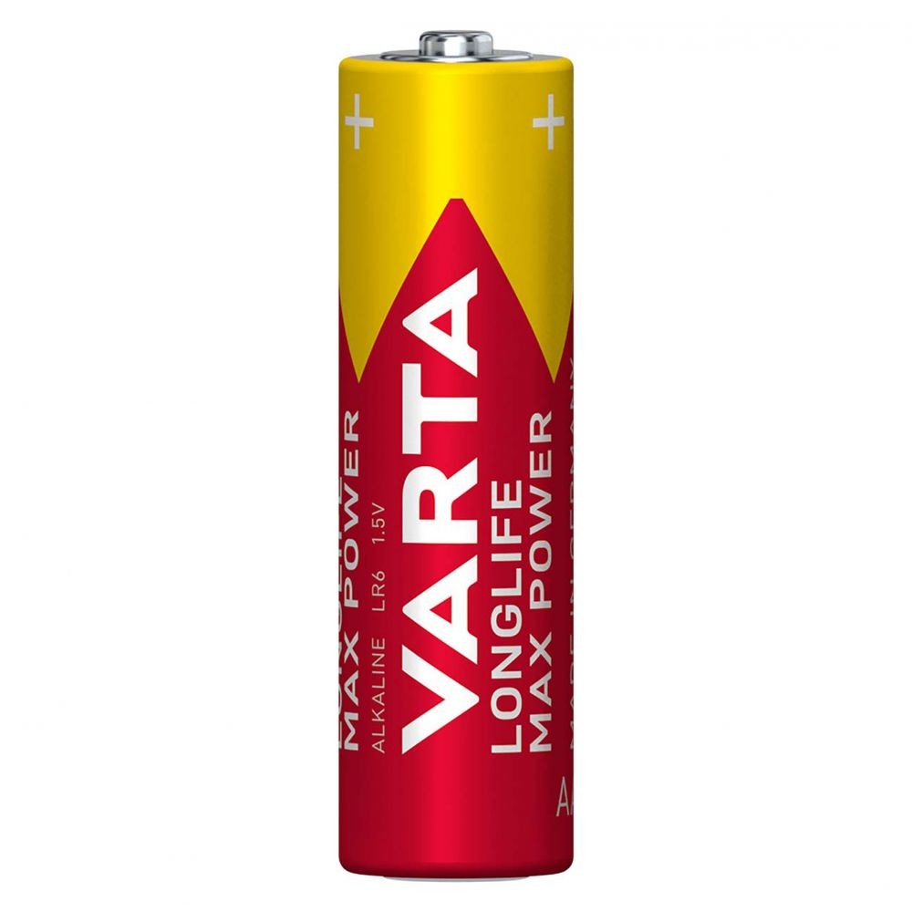Baterii Alcaline AA LR6 Varta Max Power - Blister 6 buc, 1.5V - 3