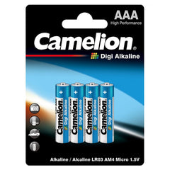 Baterii Alcaline AAA LR3 1.5V Camelion Digi - Putere fiabilă, Blister 4 - 2