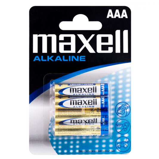 Baterii Alcaline AAA LR3 1.5V Maxell - Blister 4 buc, Fiabilitate - 2