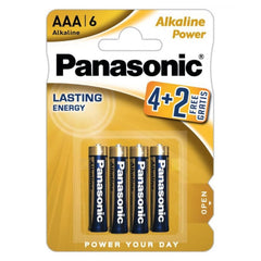 Baterii Alcaline AAA LR3 1.5V Panasonic Power - Blister 6 Bucăți - 3